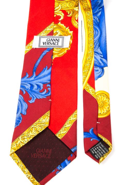 gianni versace vintage tie|vintage gianni versace label.